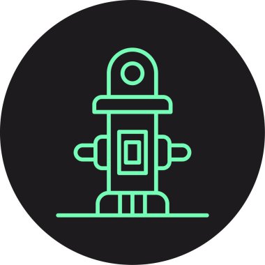 Modern robot simgesinin vektör çizimi