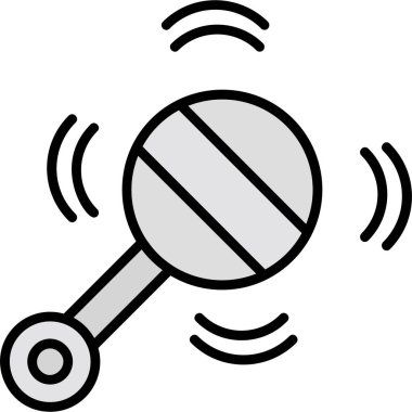 ses hoparlörü simgesi. Beyaz arkaplanda izole edilmiş web tasarımı için müzik hoparlörü vektör simgesi