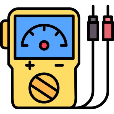 Kan basıncı ikonu. Web için basınç vektör simgelerinin özet çizimi