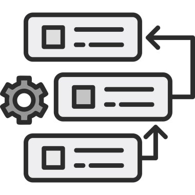 Ağ web simge vektör çizim