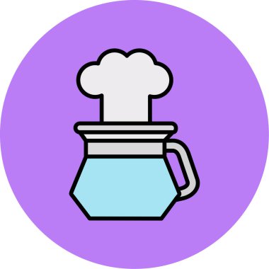 pişirme simge vektör çizim