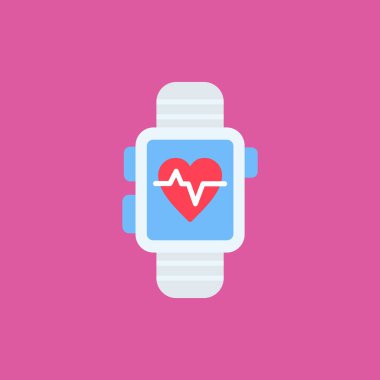 akıllı saat vektör simgesi.