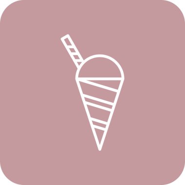 Dondurmanın vektör çizimi