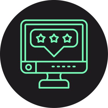 bilgisayar simgesi, vektör illüstrasyonu