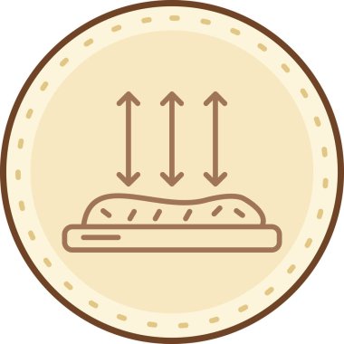 Çikolata. Web simgesi basit illüstrasyon