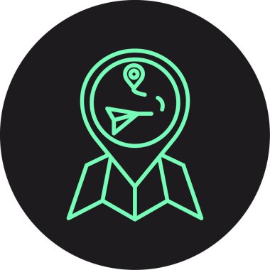 seo modern simgesinin vektör illüstrasyonu