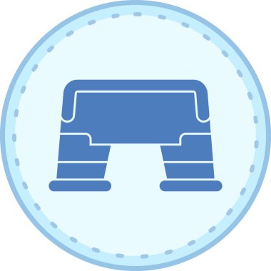 Modern b 'nin vektör illüstrasyonu eksik simgesi