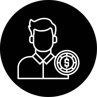 Seo simgesinin vektör illüstrasyonu