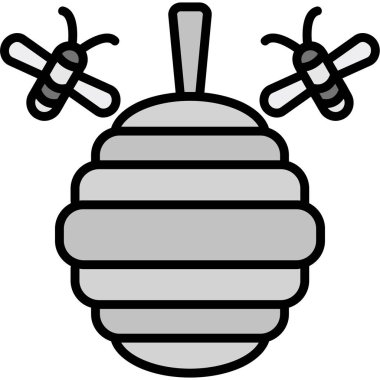 Tatlım. Web simgesi basit illüstrasyon