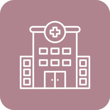 Hastane binası. Basit tasarım