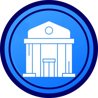 vektör üniversite ikonu. vektör illüstrasyonu