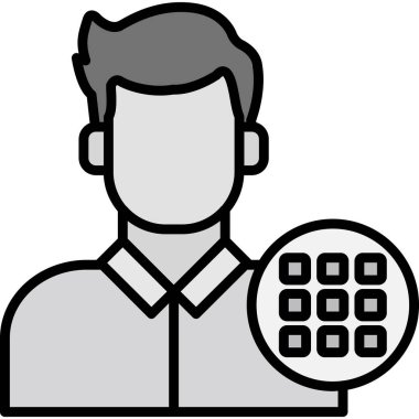 kullanıcı simgesi çizimi