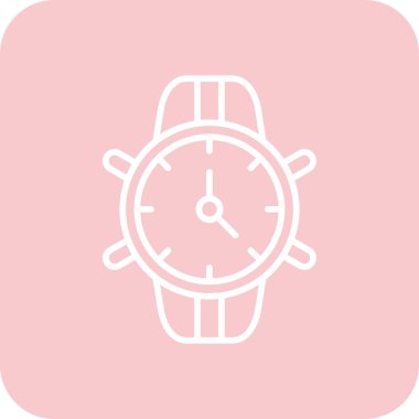 Benzersiz alarm saat vektör simgesi