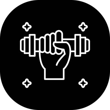 Modern bir simgenin vektör illüstrasyonu