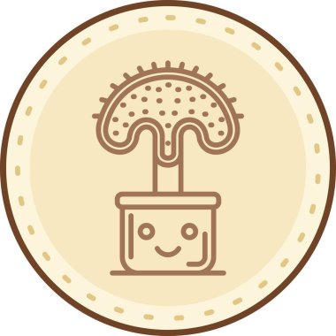 Çikolata parçalı simge, vektör illüstrasyonu