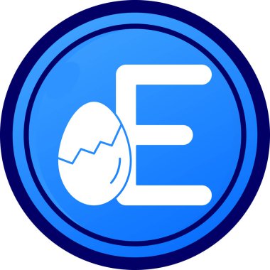 Para birimi simgesi, vektör illüstrasyonu