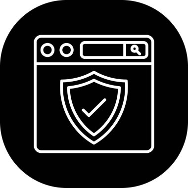 Ağ simgesi. vektör illüstrasyonu