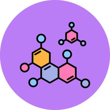 Modern bir simgenin vektör illüstrasyonu