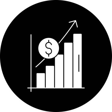 Pasta grafiği olan bir grafiğin vektör çizimi