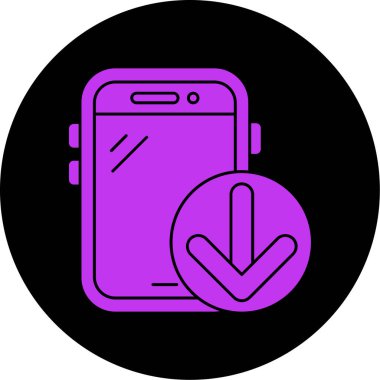 telefon simgesi, vektör illüstrasyonu