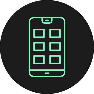 Projeniz için vektör telefon simgesi