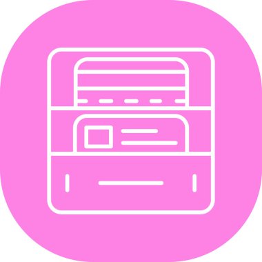 Nakit. Web simgesi basit illüstrasyon