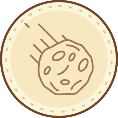 Hayvan. Web simgesi vektör illüstrasyonu