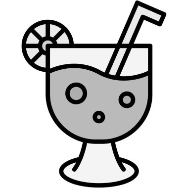alkol kokteyli ikonu