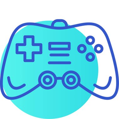 Oyun. Web simgesi basit tasarım