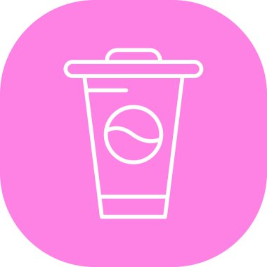 İç bakalım. Web simgesi basit illüstrasyon