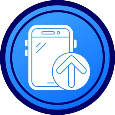 Telefon simgesinin vektör illüstrasyonu