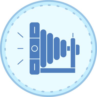 Bir b-b simgesinin vektör illüstrasyonu