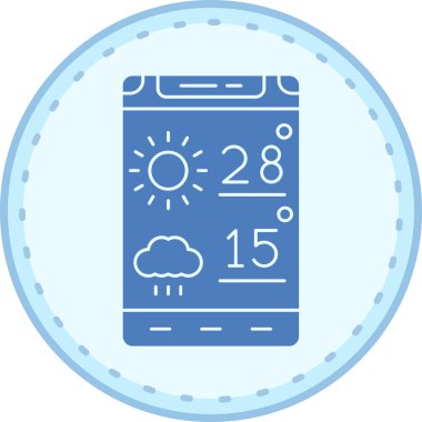 Takvim simgesi, modern vektör resimleme tasarımı