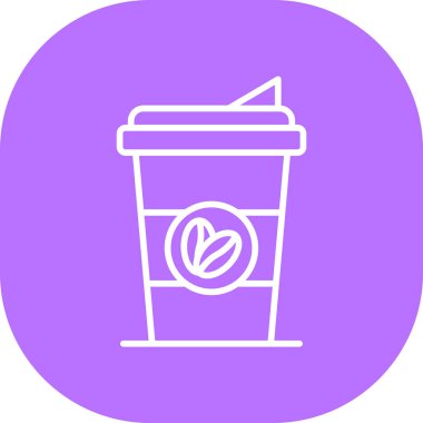 Kupa simgesi, vektör illüstrasyonu