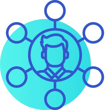 iş simgesi vektör illüstrasyonu