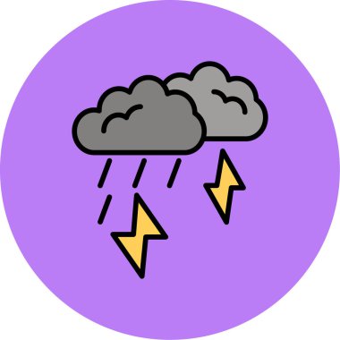 hava simgesi, illüstrasyon, vektör