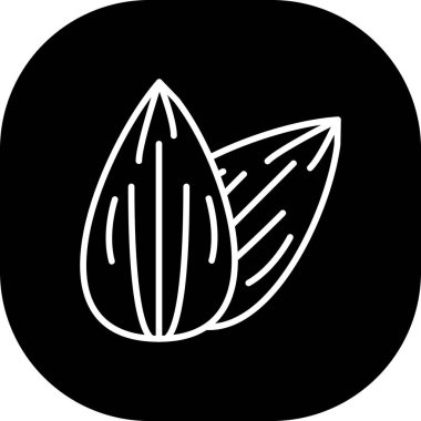 Yaprak simgesi, basit siyah stil