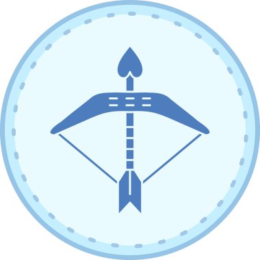 Pusula simgesinin vektör illüstrasyonu