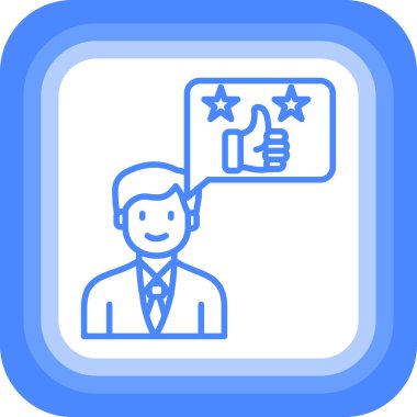 Müşteri değerlendirme renk simgesi. Müşteri memnuniyeti değerlendirmesi. Müşteri değerlendirme servisi. Geri bildirim.