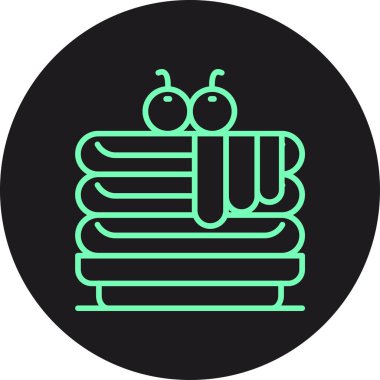 Gıda simgesinin vektör illüstrasyonu