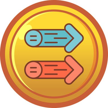 seo modern simgesinin vektör illüstrasyonu