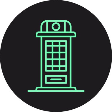 Eşsiz yangın hortumu vektör simgesi