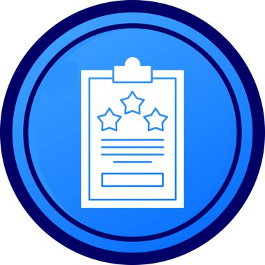 Sertifika simgesi, vektör illüstrasyonu