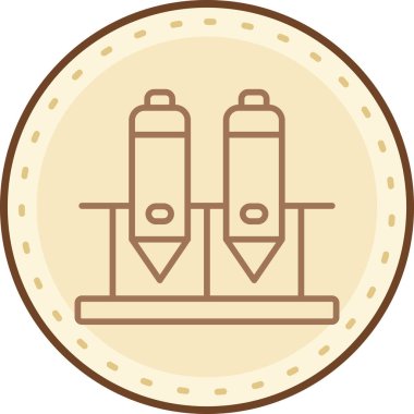 Modern eğitim ikonunun vektör illüstrasyonu