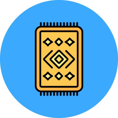 İşlemci simgesi, vektör illüstrasyonu