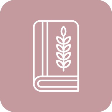 kitap simgesi vektör illüstrasyonu