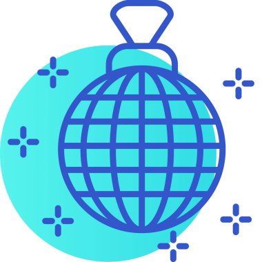 Küresel simge vektör illüstrasyonu