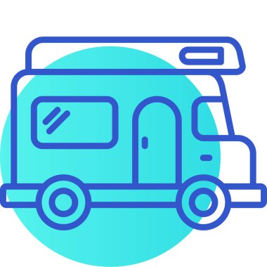 Teslimat. Web simgesi basit illüstrasyon