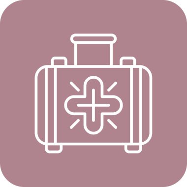 Modern bir simgenin vektör illüstrasyonu