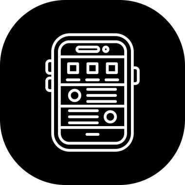 seo modern simgesinin vektör illüstrasyonu